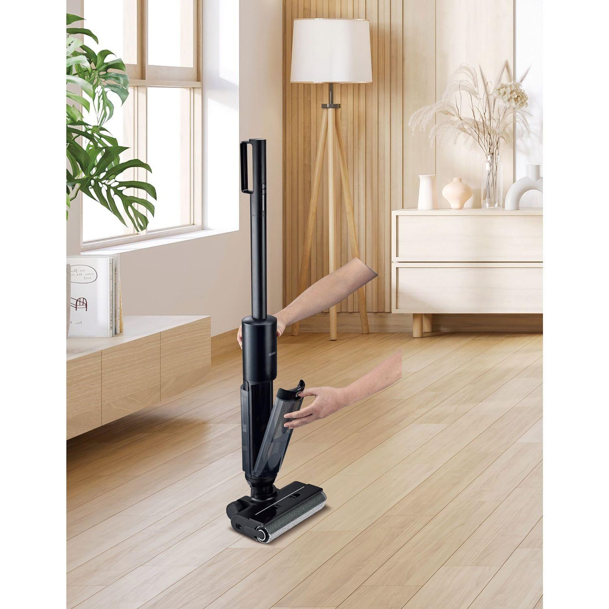 Voir la diapositive 2 : QILIVE Aspirateur laveur sans fil Q.5715 - Noir