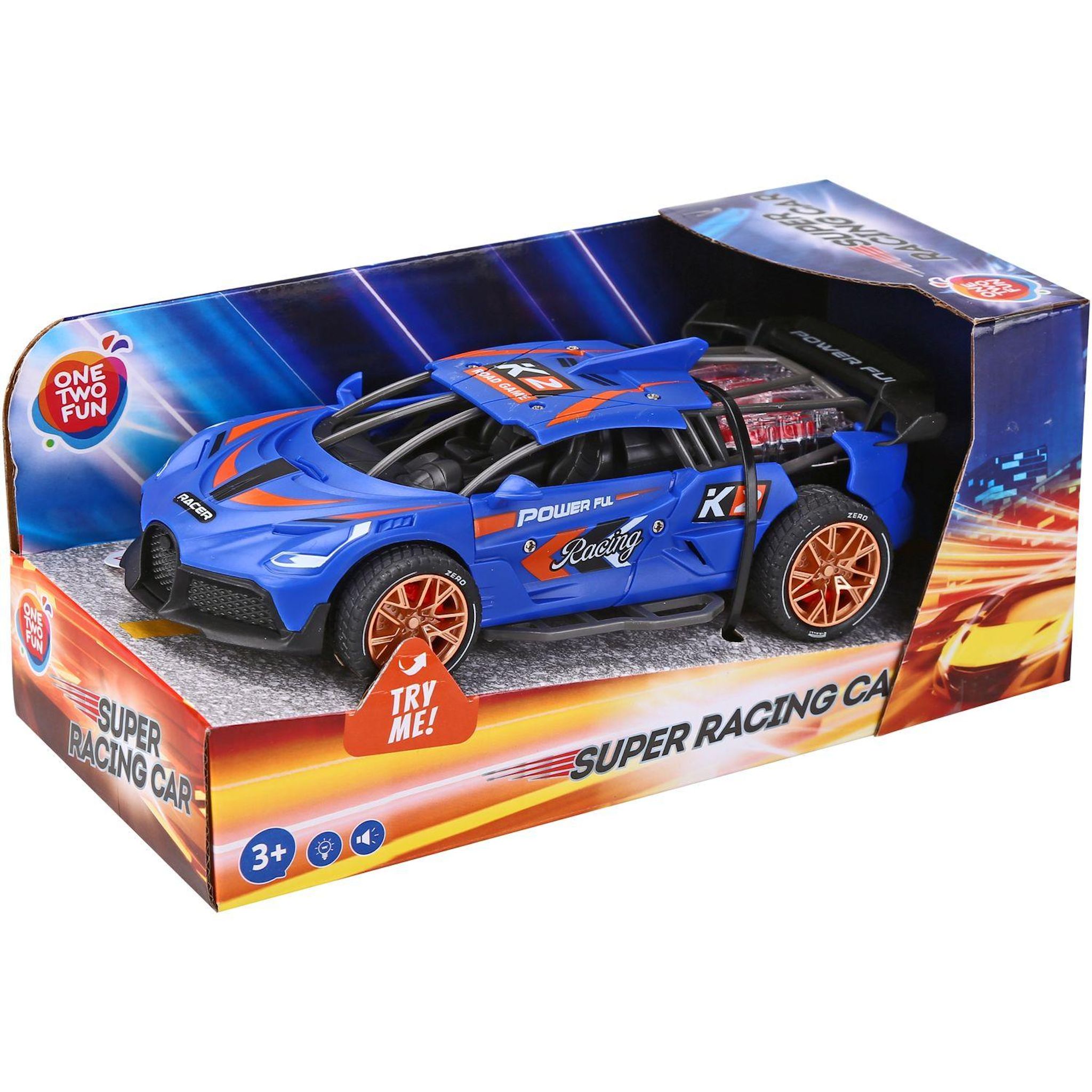 Voir la diapositive 3 : ONE TWO FUN Voiture Racing son et lumière