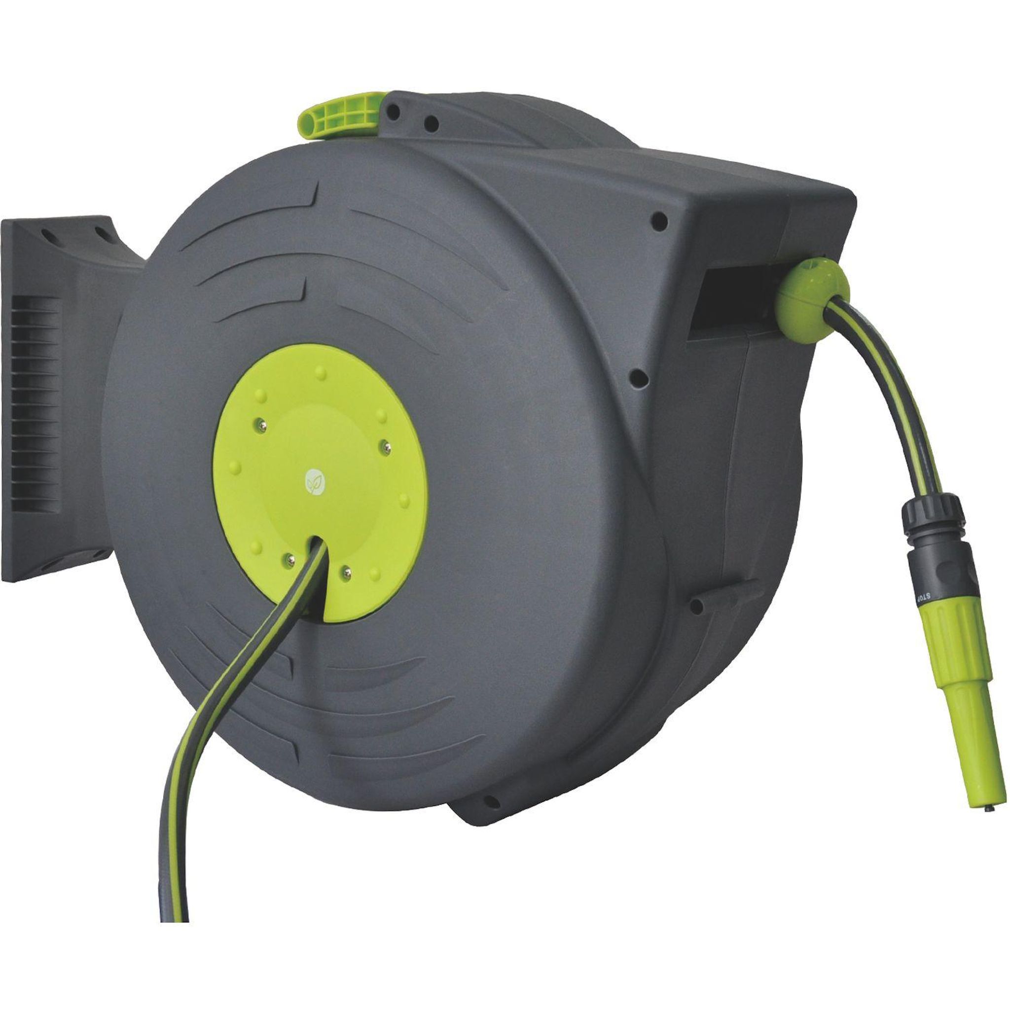 GARDENSTAR Dévidoir mural auto 20m