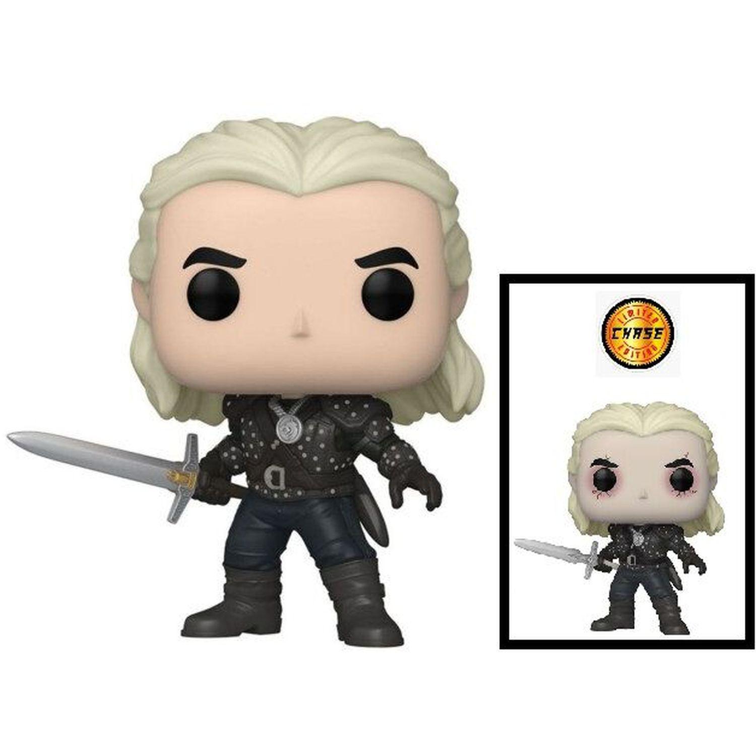 Voir la diapositive 3 : FUNKO Figurine Pop Geralt W-chase - The Witcher