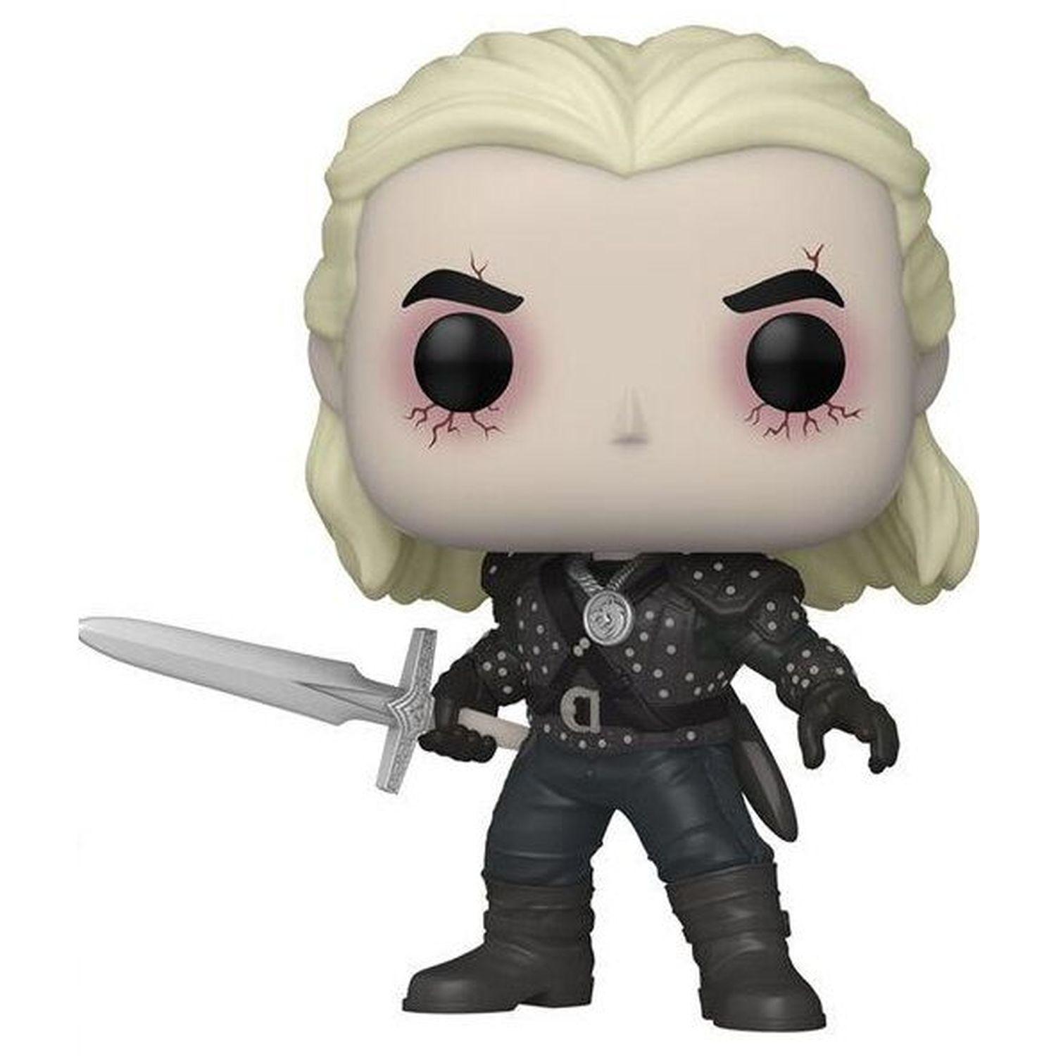 Voir la diapositive 2 : FUNKO Figurine Pop Geralt W-chase - The Witcher