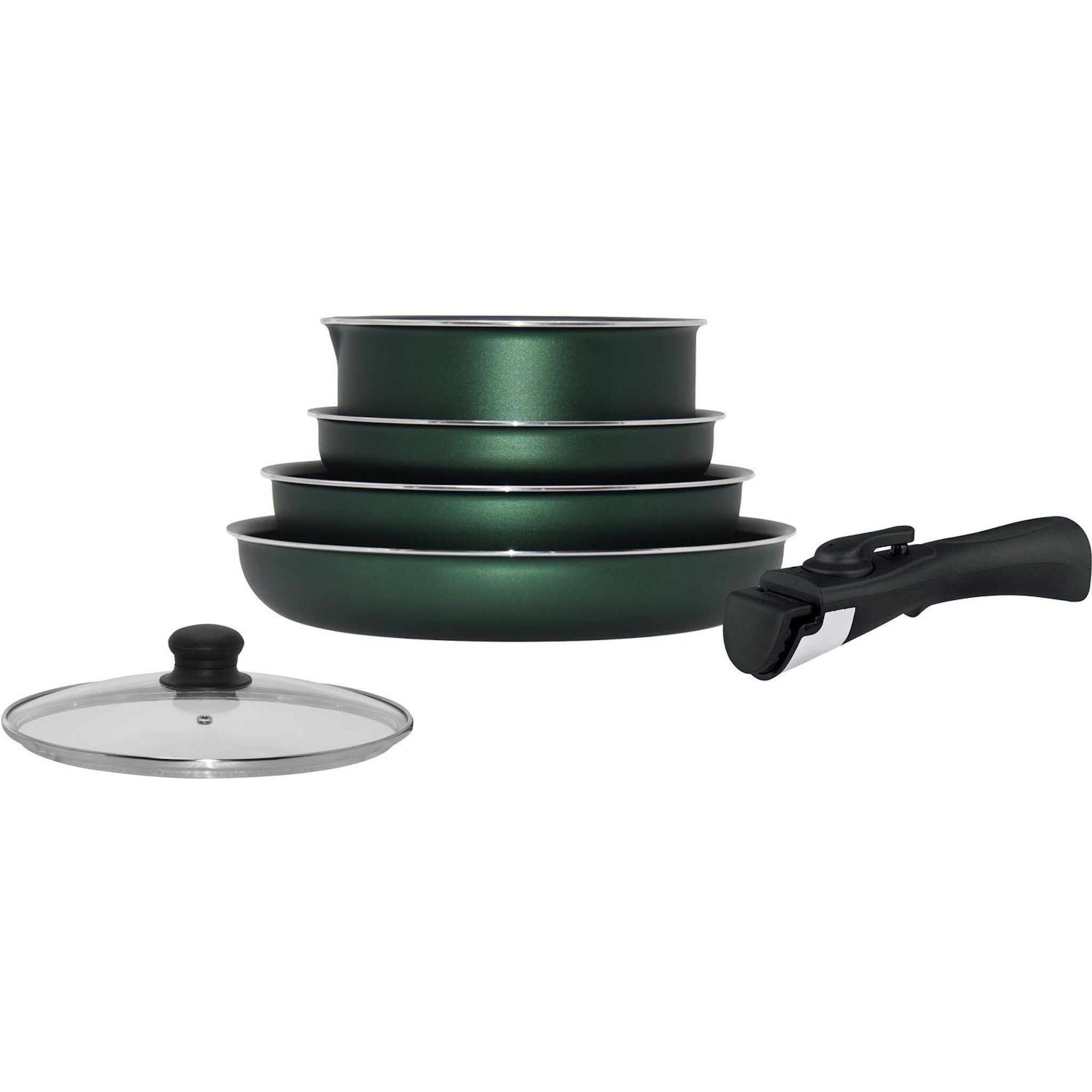 ACTUEL Set de 6 pièces aluminium tous feux dont induction