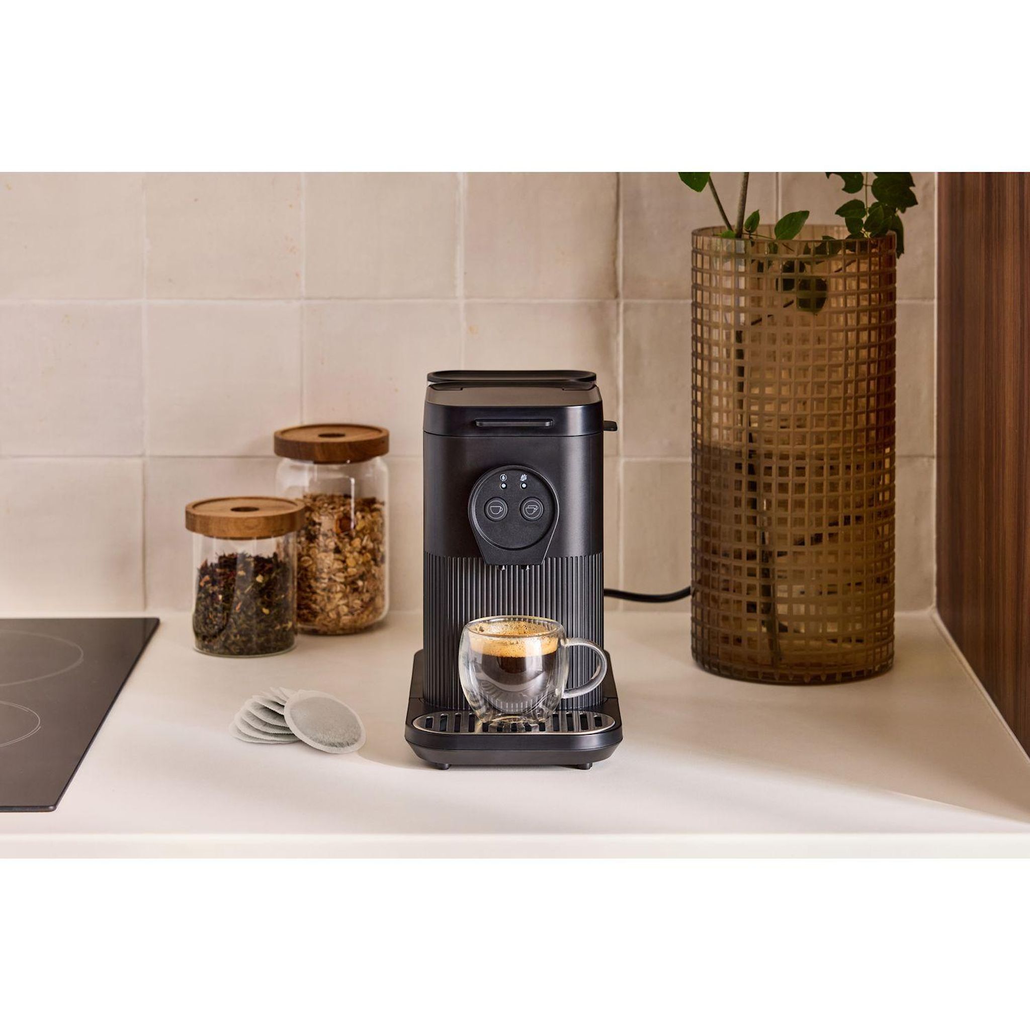 Voir la diapositive 16 : QILIVE Cafetière à dosettes Q.5703 compatible Senseo - Noir