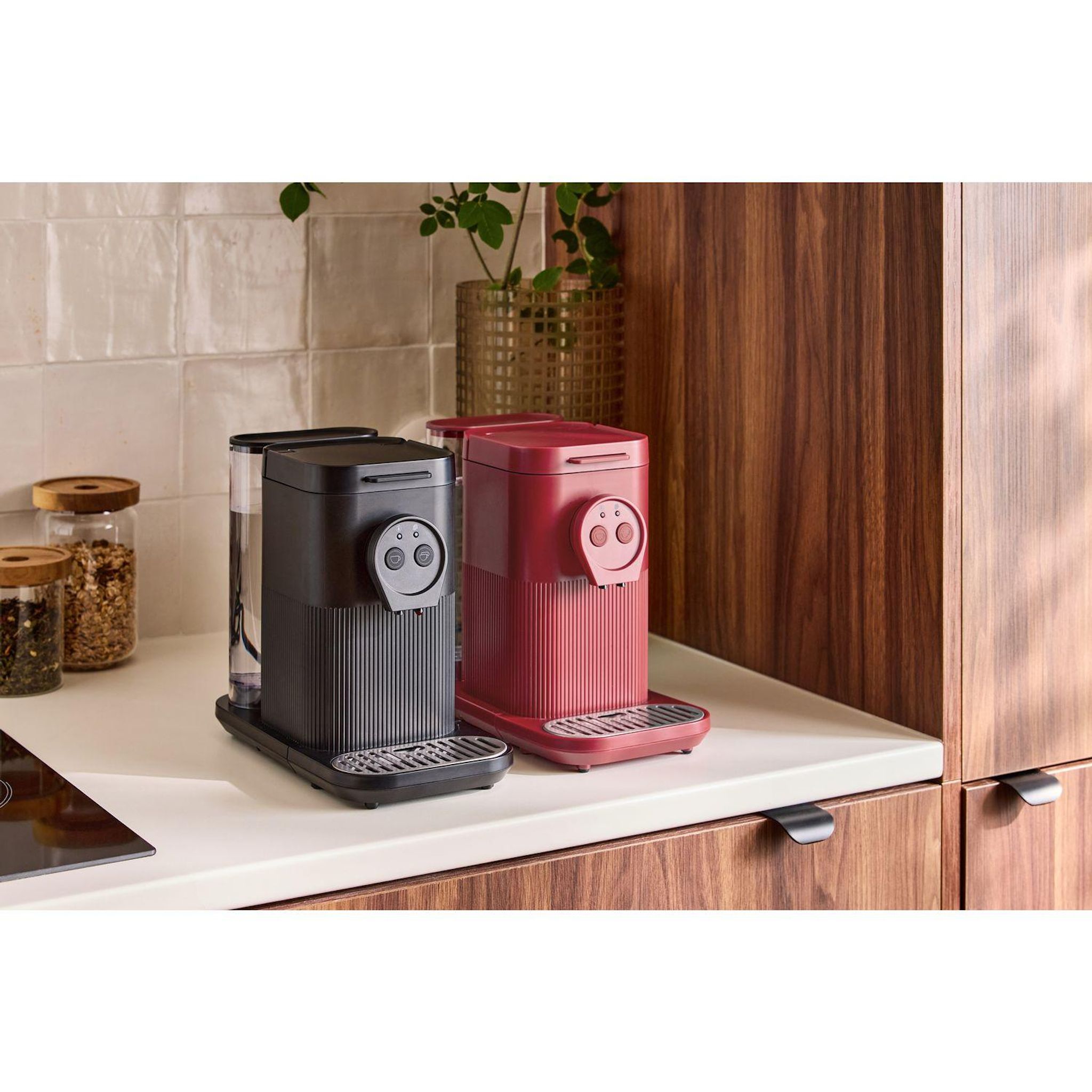 Voir la diapositive 5 : QILIVE Cafetière à dosettes Q.5703 compatible Senseo - Rouge