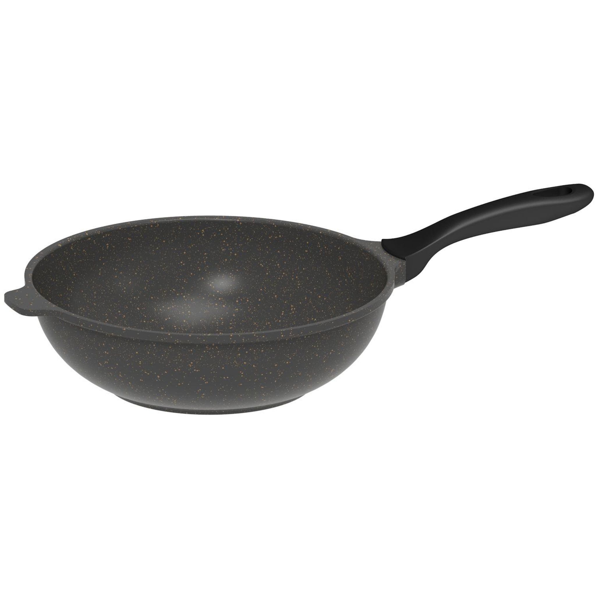 ACTUEL Wok 30 cm aluminium tous feux dont induction