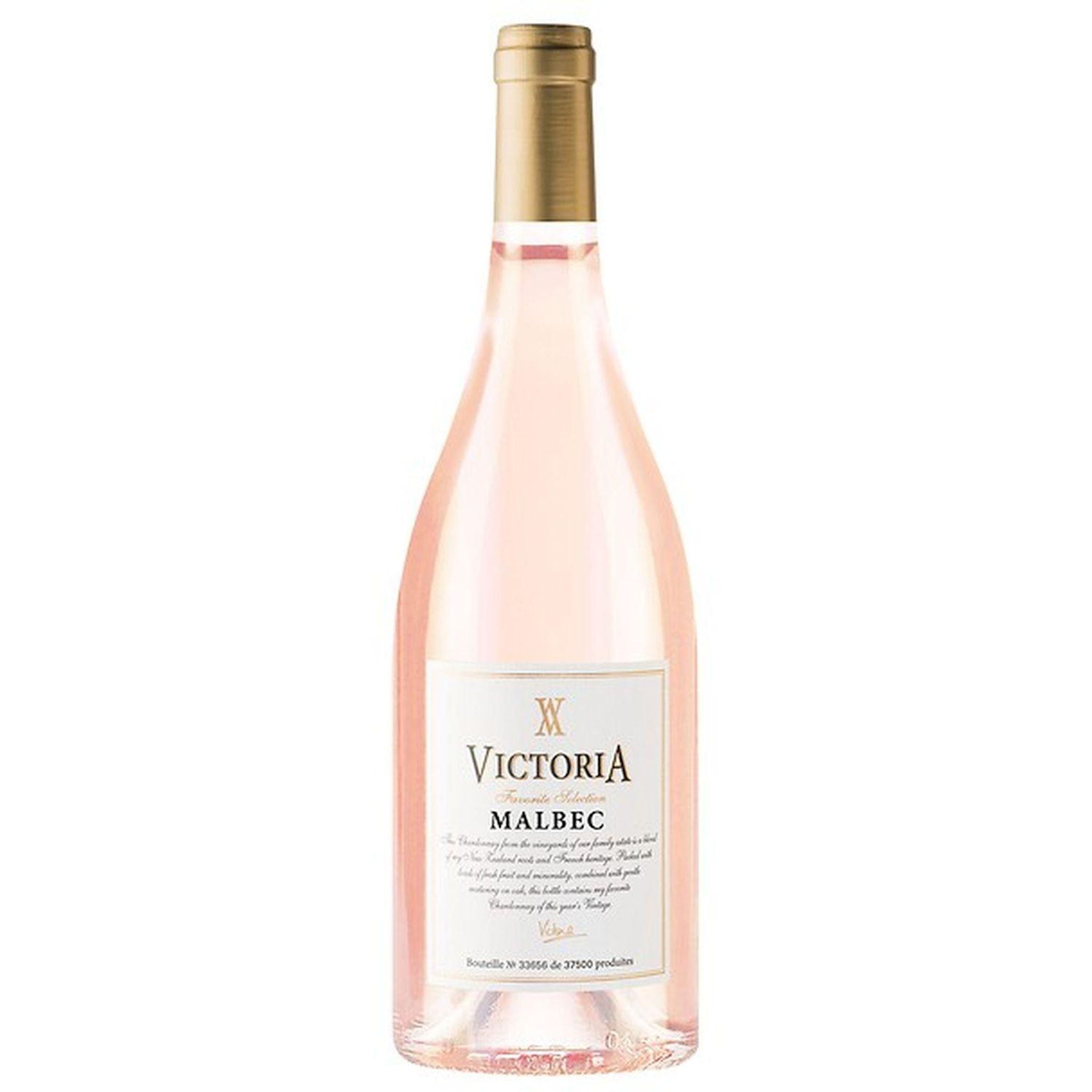 IGP OC victoria favorite sélection rosé malbec 75cl