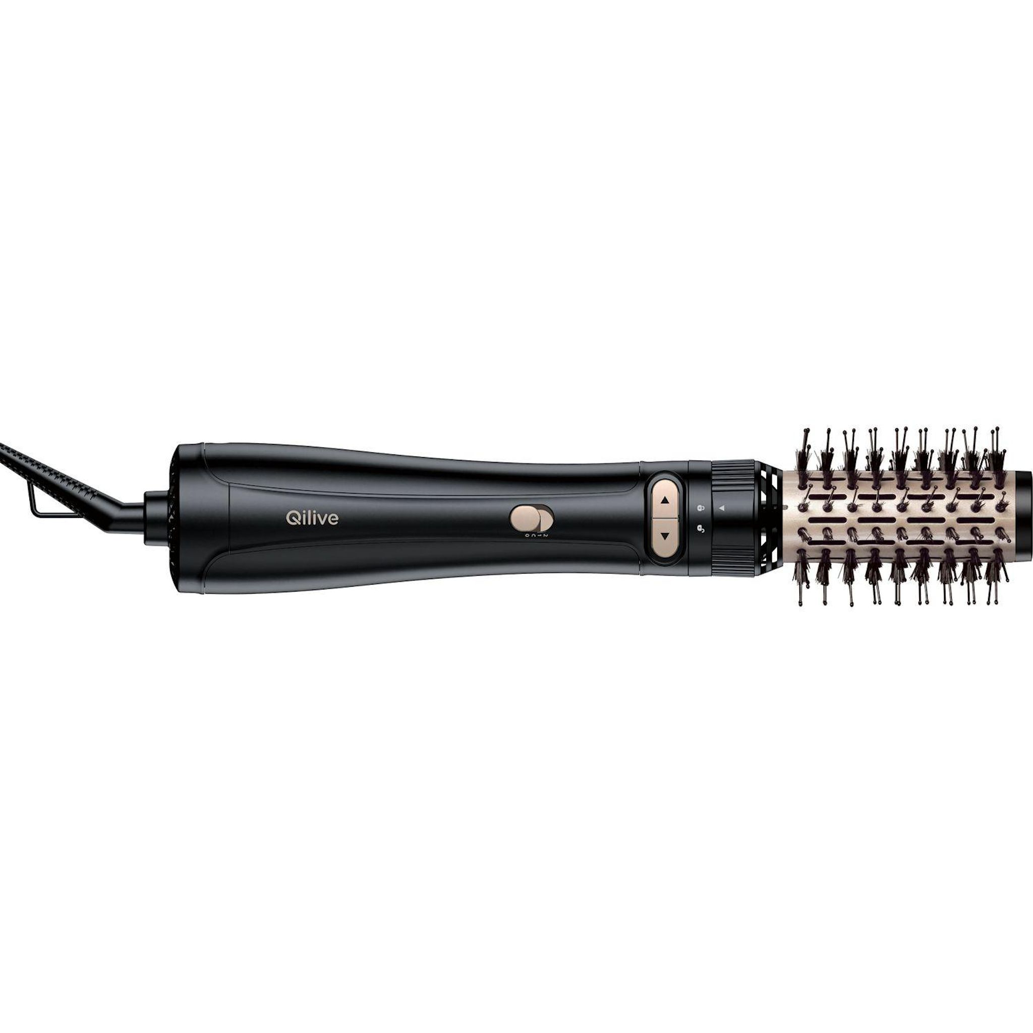 QILIVE Brosse soufflante Q.7275 - Noir et rose