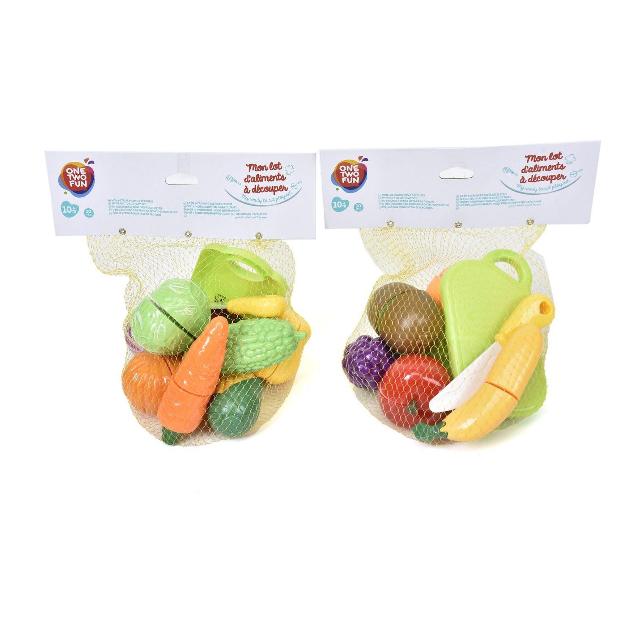 ONE TWO FUN Mon lot d'aliments à découper