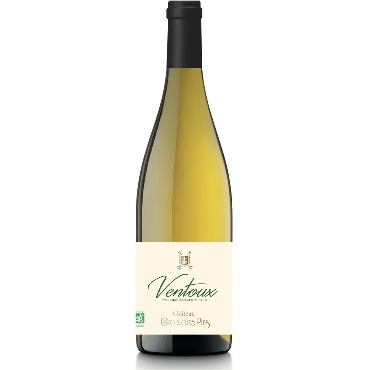 AOP Ventoux Château La Croix des Pins cuvée Les 3 Villages blanc bio 75cl