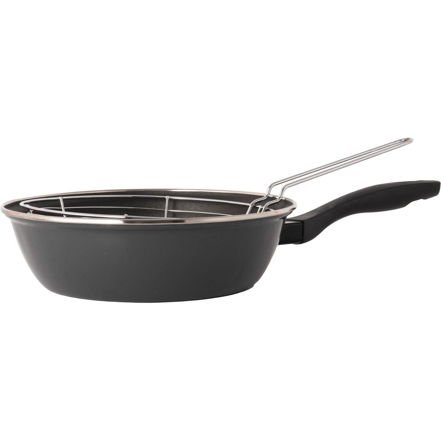 ACTUEL Poêle a frire 26cm tfi acier emmaille gris