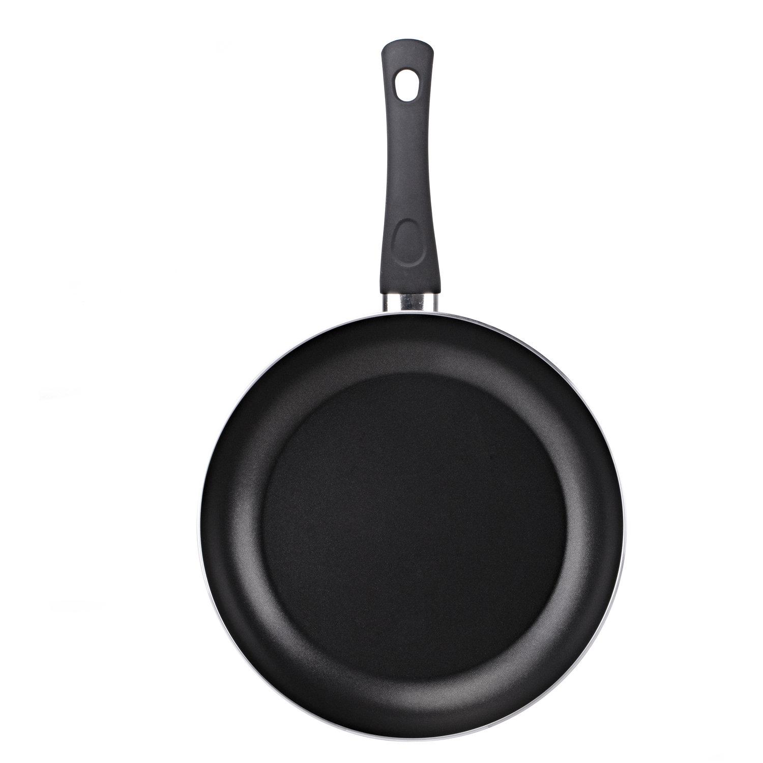 ACTUEL Poêle 28cm en aluminium revêtement ptfe tout feux dont induction
