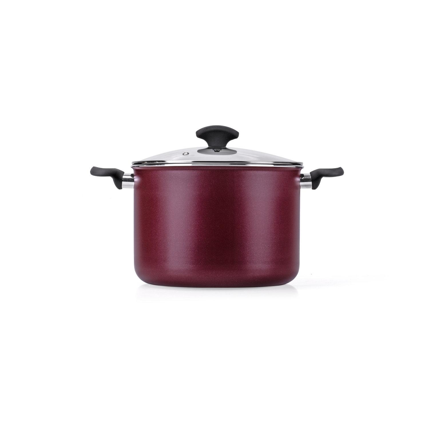 ACTUEL Marmite 24cm en aluminium revêtement ptfe tout feux dont induction