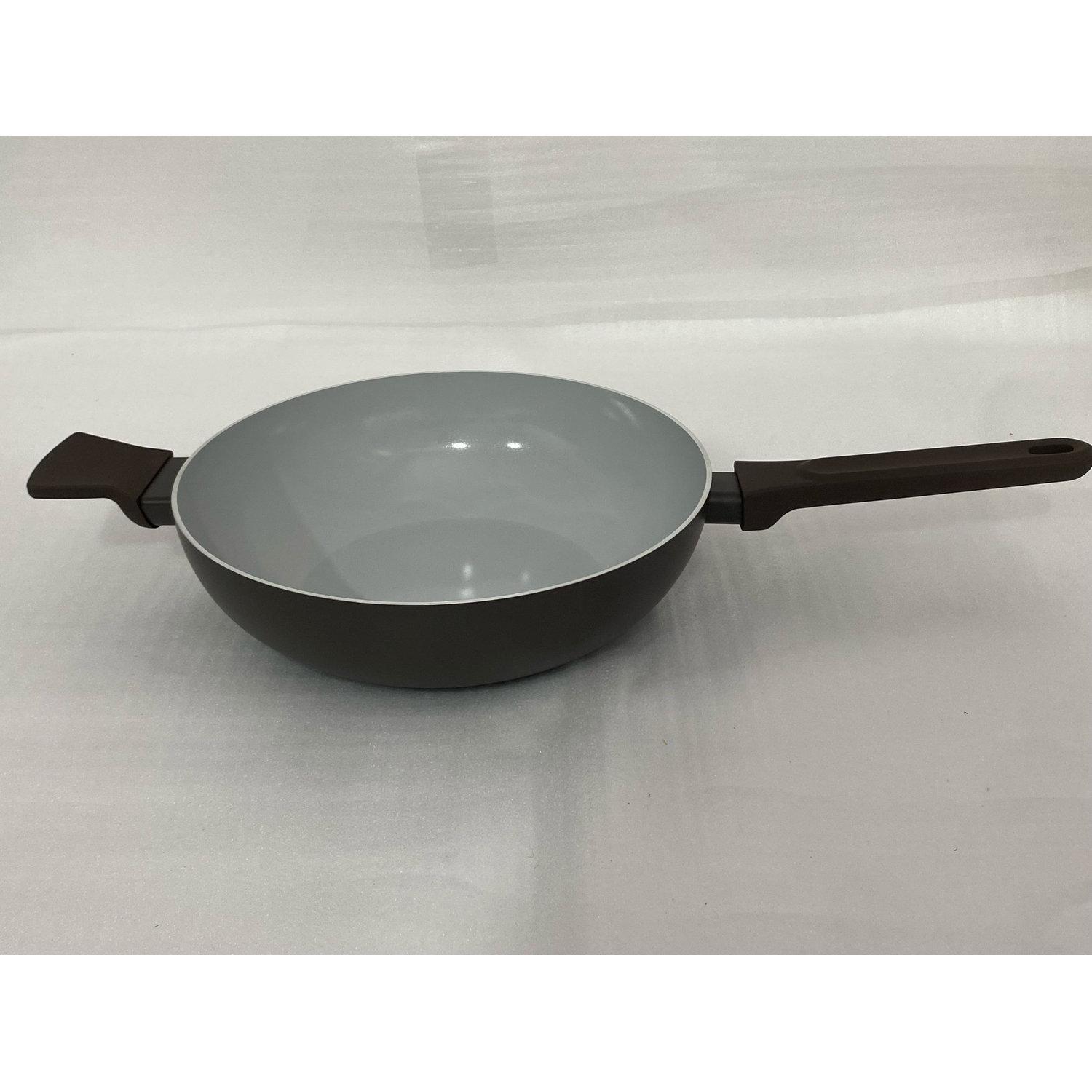 ACTUEL Wok 28cm en aluminium recyclé et revêtement céramique