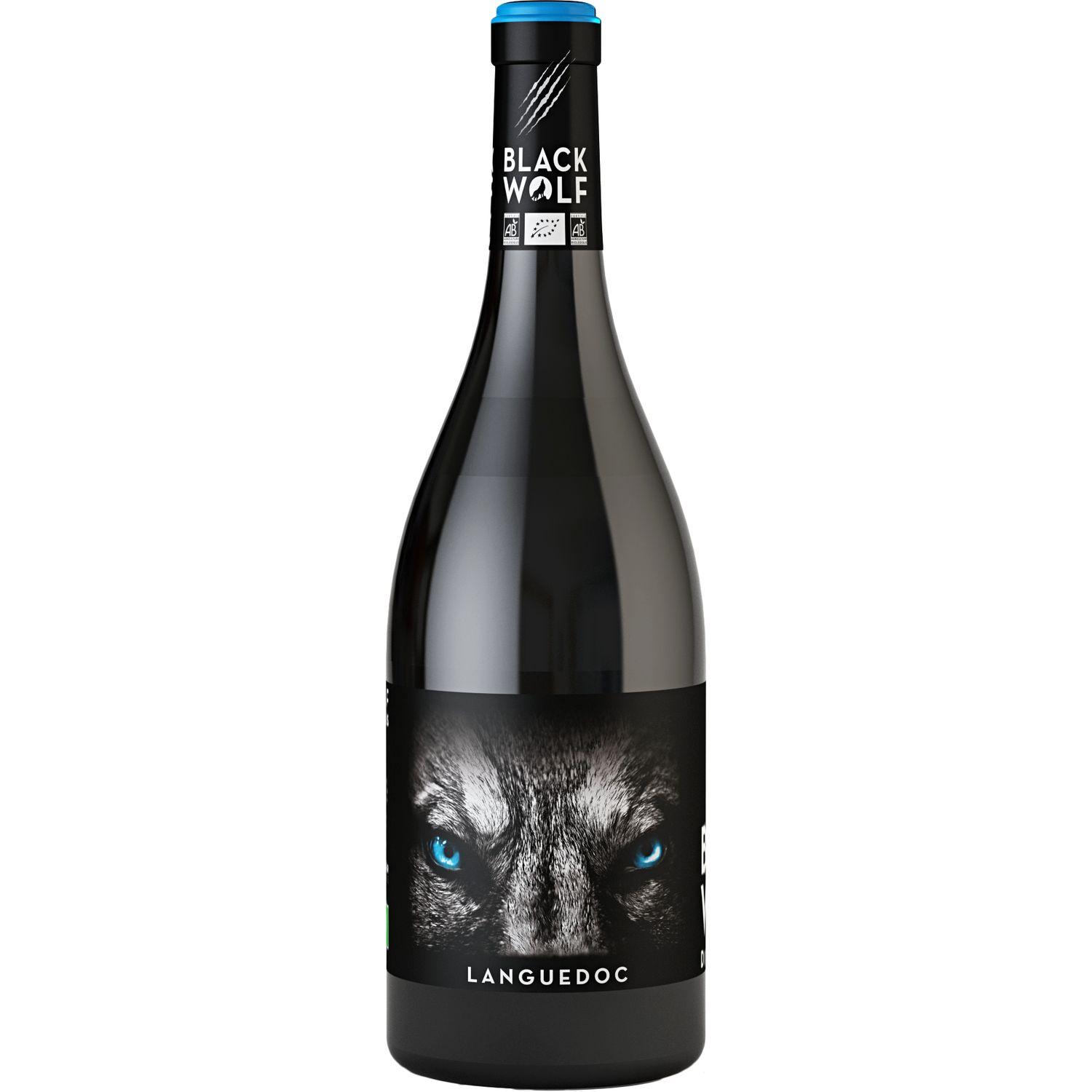 AOP Languedoc Black Wolf Rouge bio 75cl