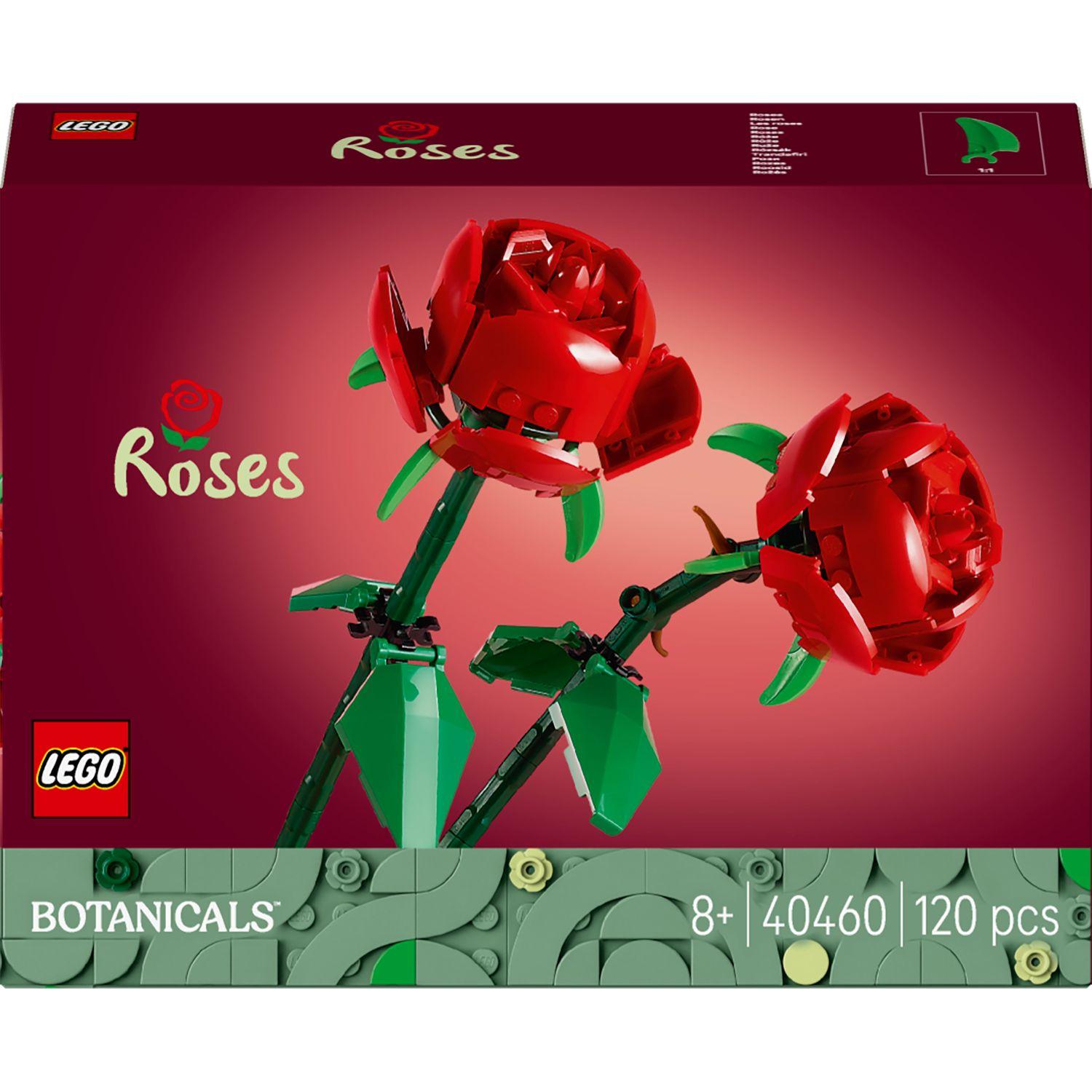 Voir la diapositive 1 : LEGO LEGO Botanicals 40460 Les Roses - Jouet - Fleurs Artificielles dès 8 ans - Décoration