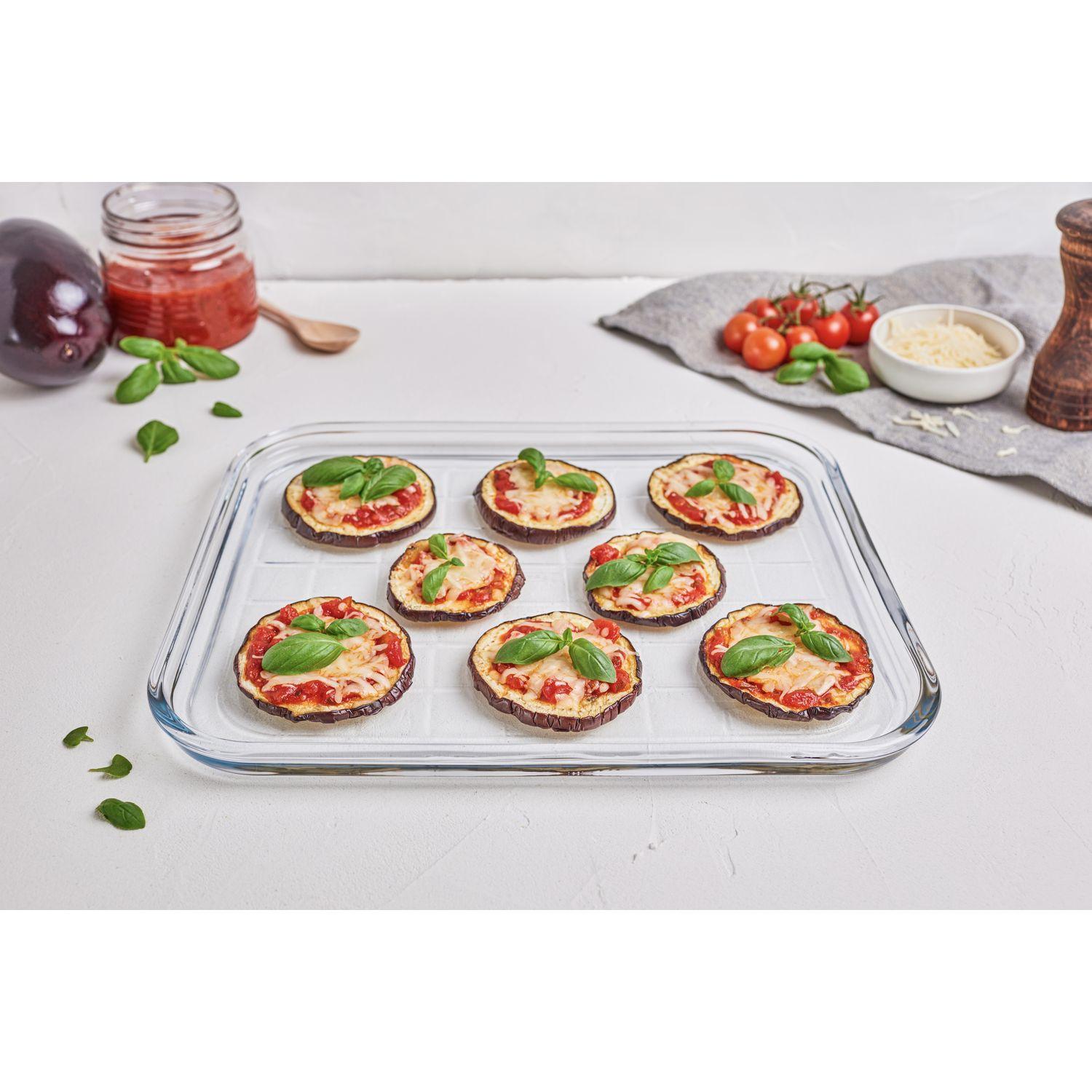 Voir la diapositive 2 : PYREX Plaque de cuisson 32x26 cm