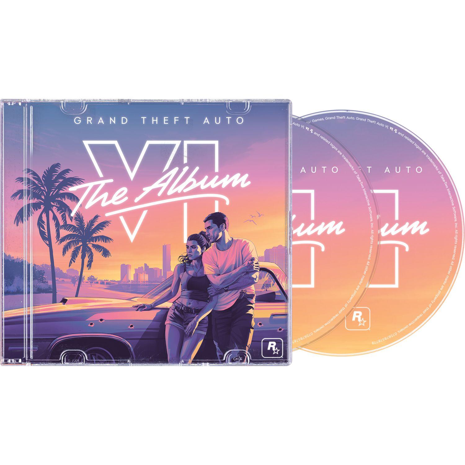 2CD Brillant Box Grand Theft Auto VI: The Album