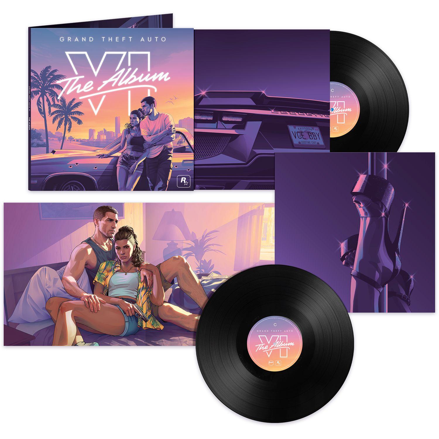 2 LP Standard (Couleur Noir) Grand Theft Auto VI: The Album