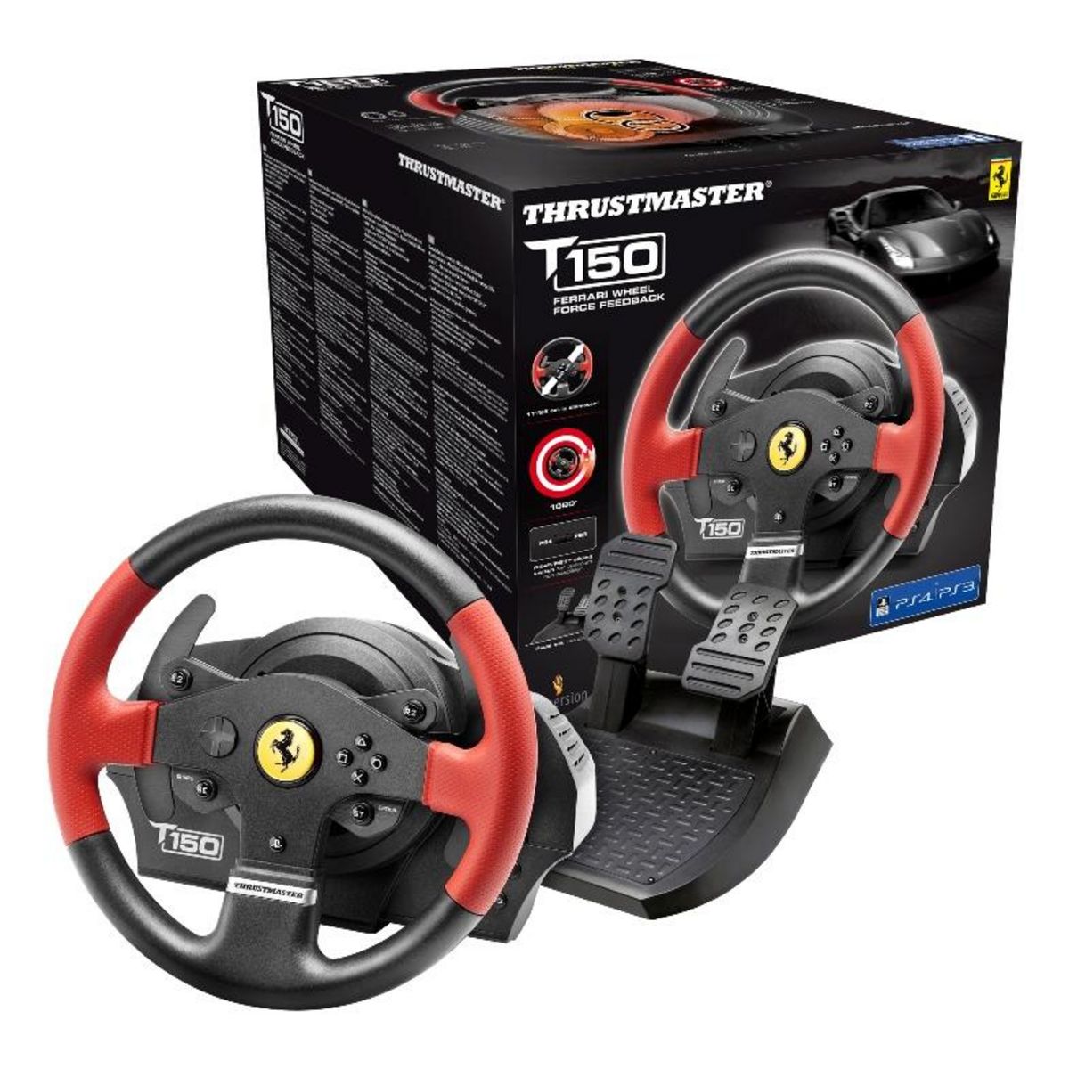 THRUSTMASTER Volant Ferrari T150
