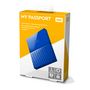 Voir la diapositive 2 : WESTERN DIGITAL Disque dur externe 1 To Bleu  WDBYNN0010BBL-WESN