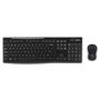 Voir la diapositive 1 : LOGITECH Clavier Wireless Desktop MK270
