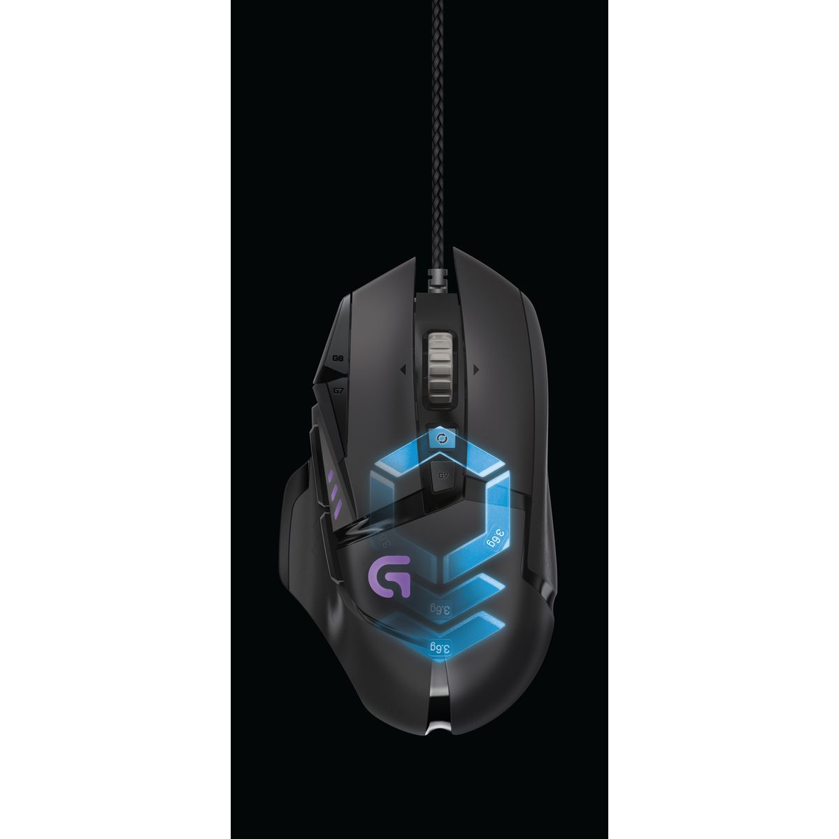 LOGITECH Souris gamer - Filaire - G502 Proteus Core - Noir