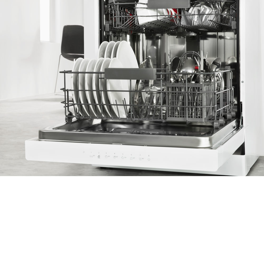 Voir la diapositive 6 : WHIRLPOOL Lave-vaisselle Pose libre WFC3C24PF - 14 couverts - 60 cm - 44 dB - 8 programmes