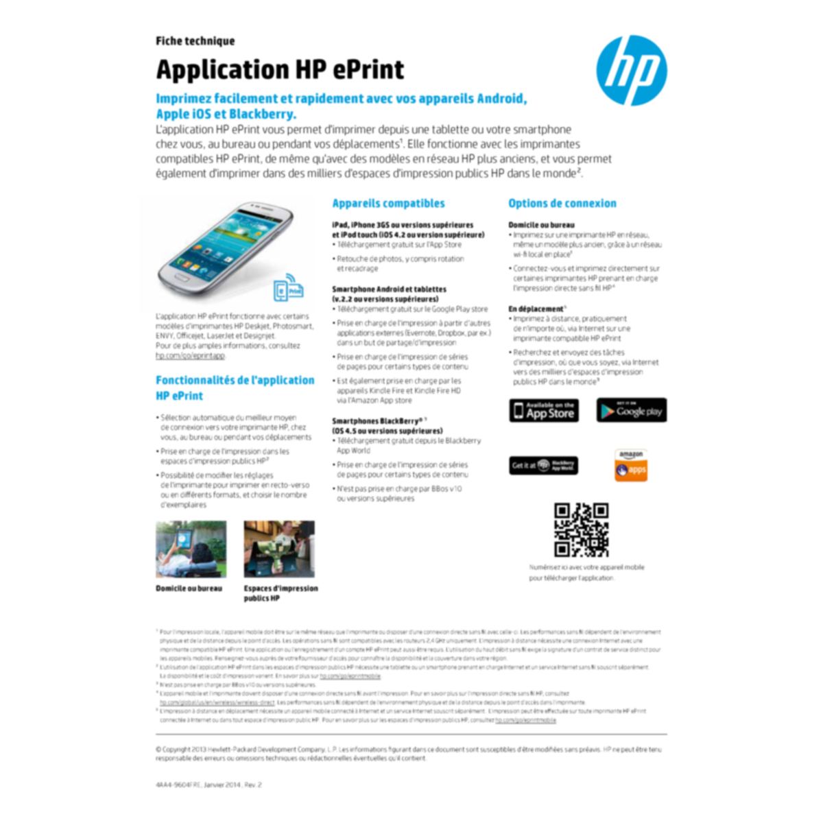 HP Imprimante Multifonction - Jet d'encre - OFFICEJET 3833 - Compatible Instant Ink