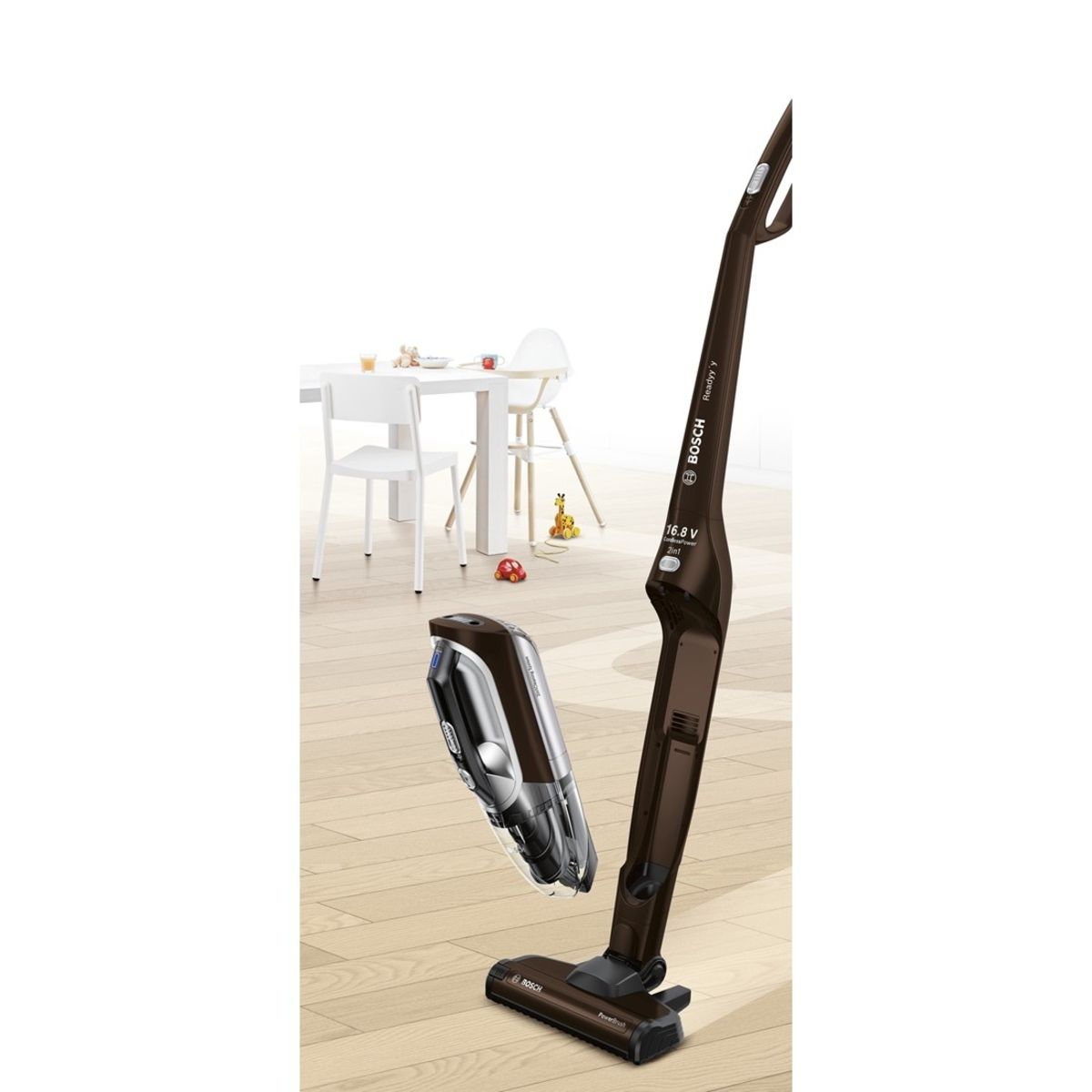 BOSCH Aspirateur balai sans fil BBH21622 Readyy'y 2 en 1