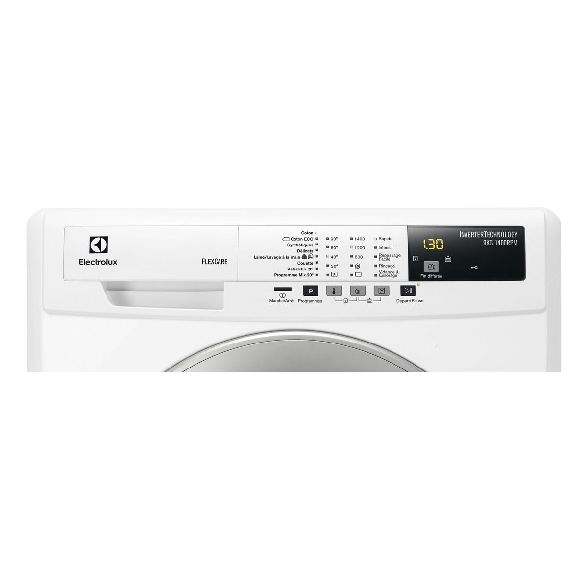 ELECTROLUX Lave-linge hublot, EWF1495RB, 9 Kg, 1400 T/min
