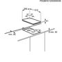 Voir la diapositive 2 : ELECTROLUX Table de cuisson à gaz EGG3322NVX, 29 cm, 2 Foyers