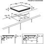 ELECTROLUX Table de cuisson à induction EHH6333FOK, 60 cm, 3 Foyers