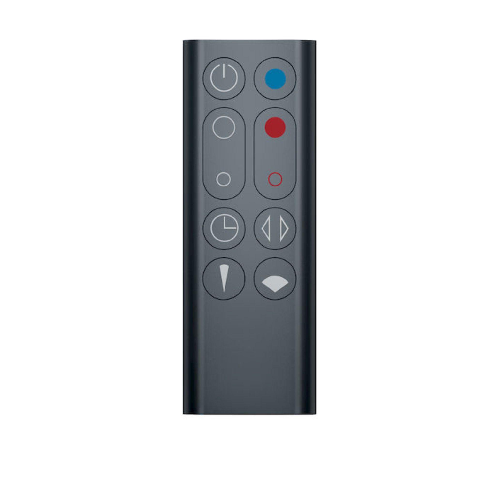 Voir la diapositive 3 : DYSON Chauffage et ventilateur AM09 White Nikel