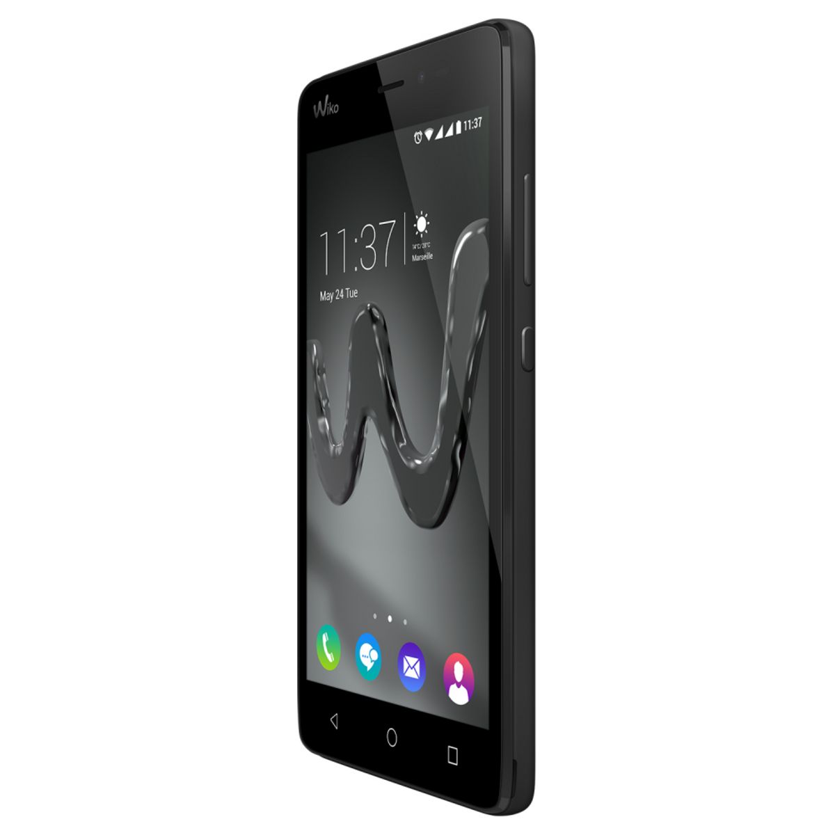 WIKO Smartphone FREDDY - 8 Go - 5 pouces - Noir