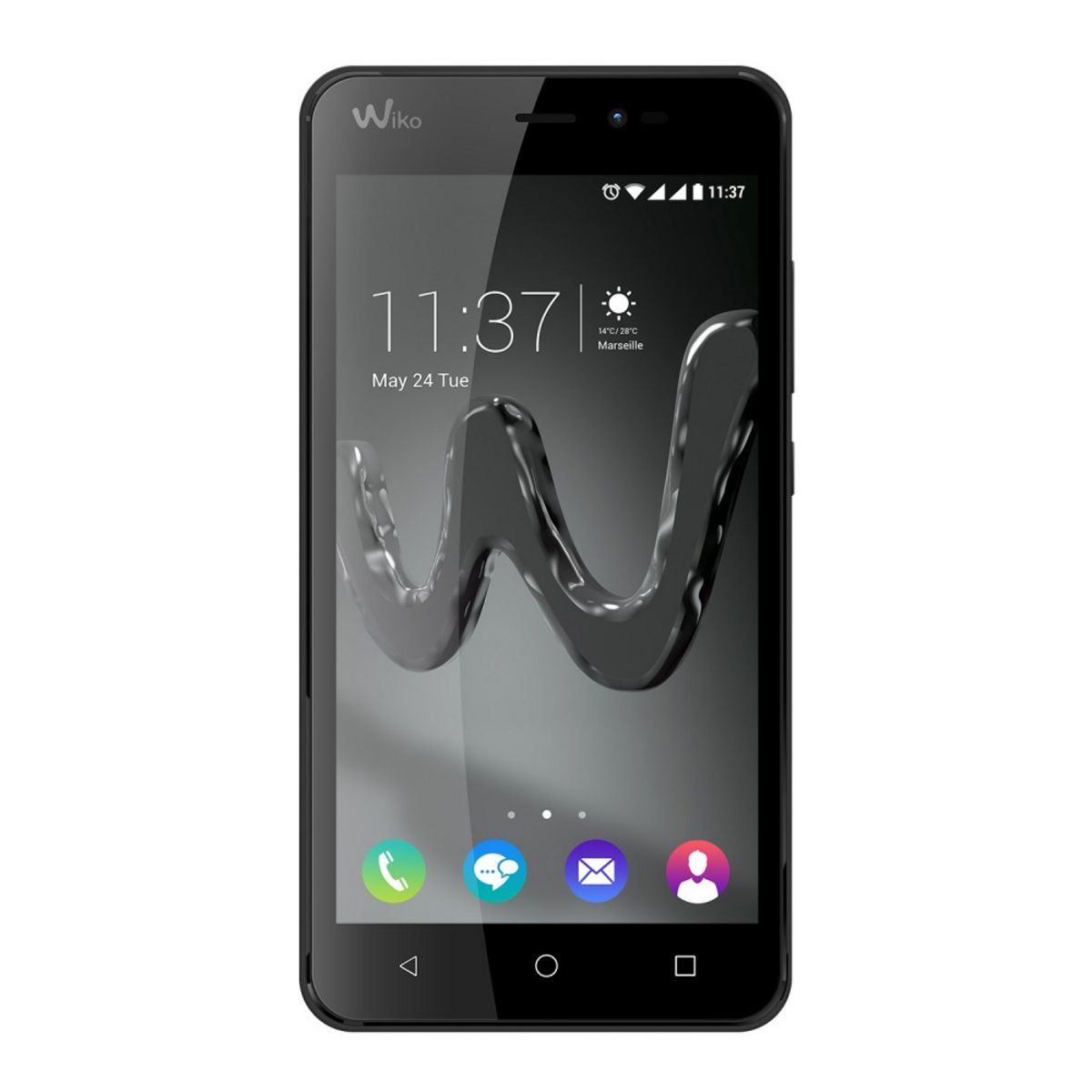 WIKO Smartphone FREDDY - 8 Go - 5 pouces - Noir