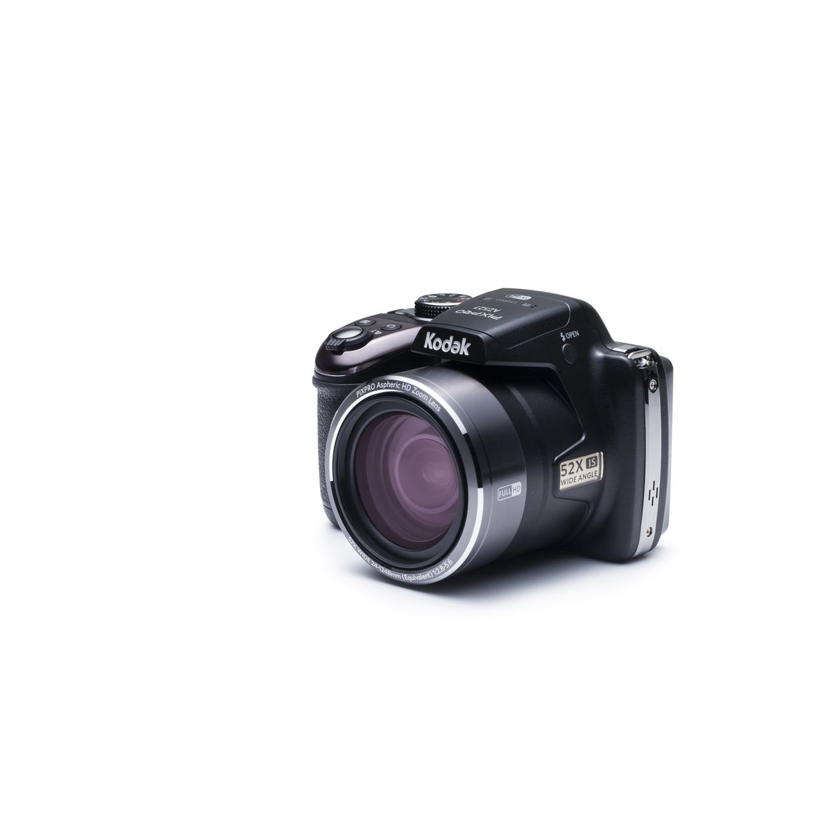 KODAK Appareil Photo Bridge - AZ527 - Noir - Objectif 4.3-223.6 mm