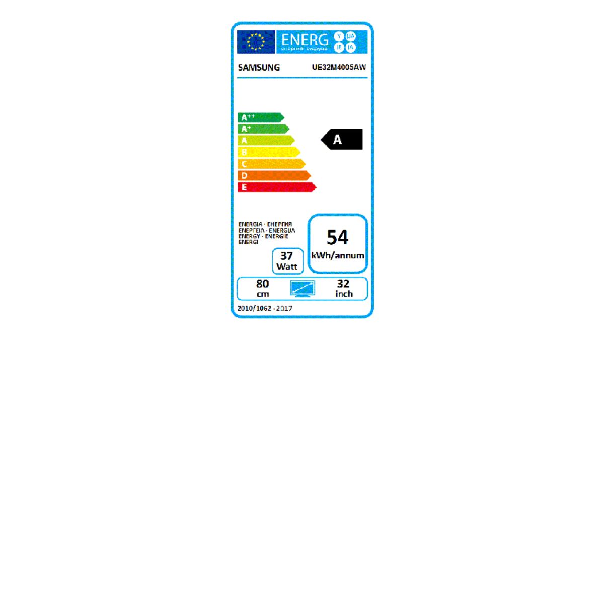 SAMSUNG UE32M4005 TV LED HD 80 cm