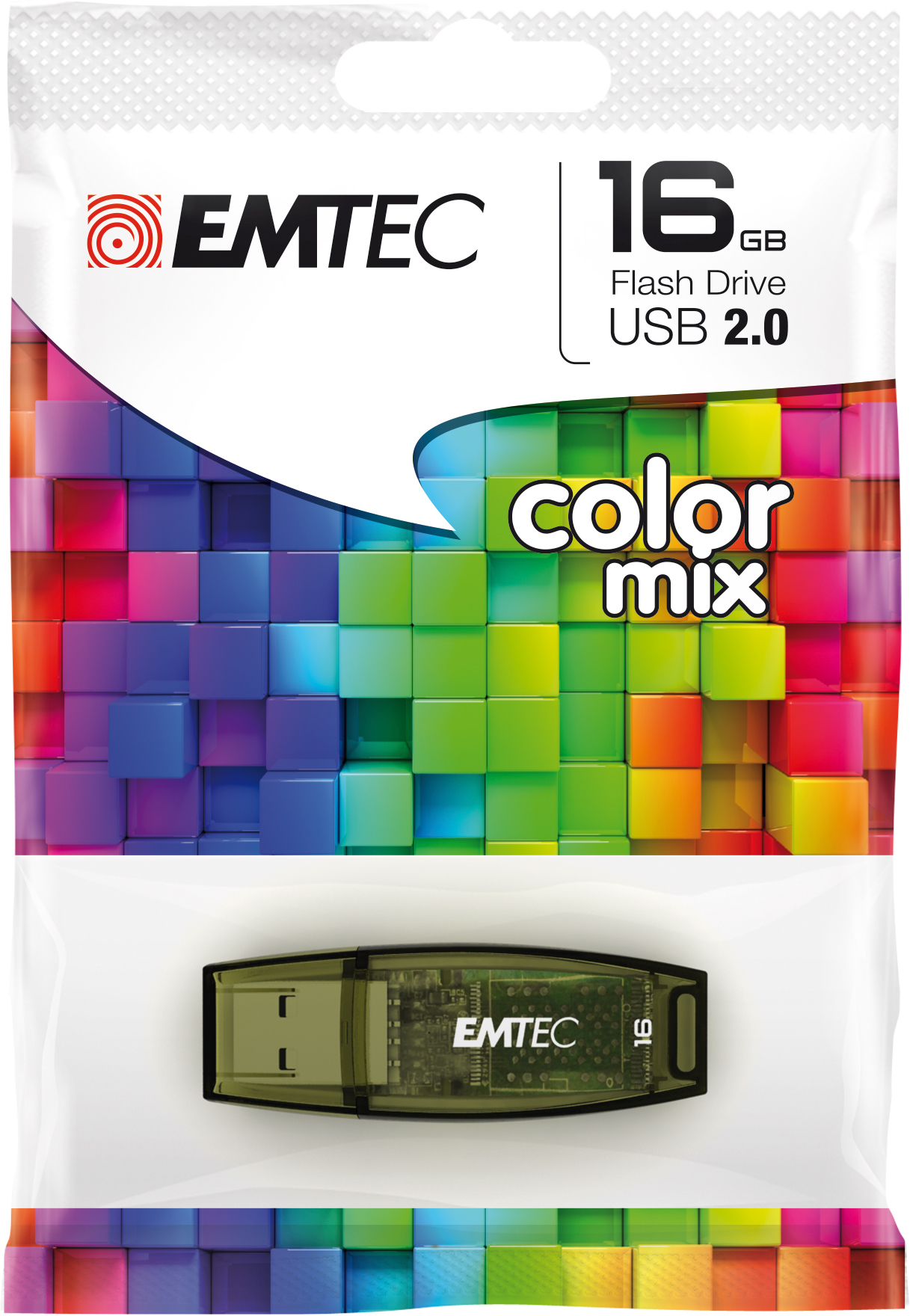 Voir la diapositive 2 : EMTEC Cle usb 16 Go C410 USB 2.0