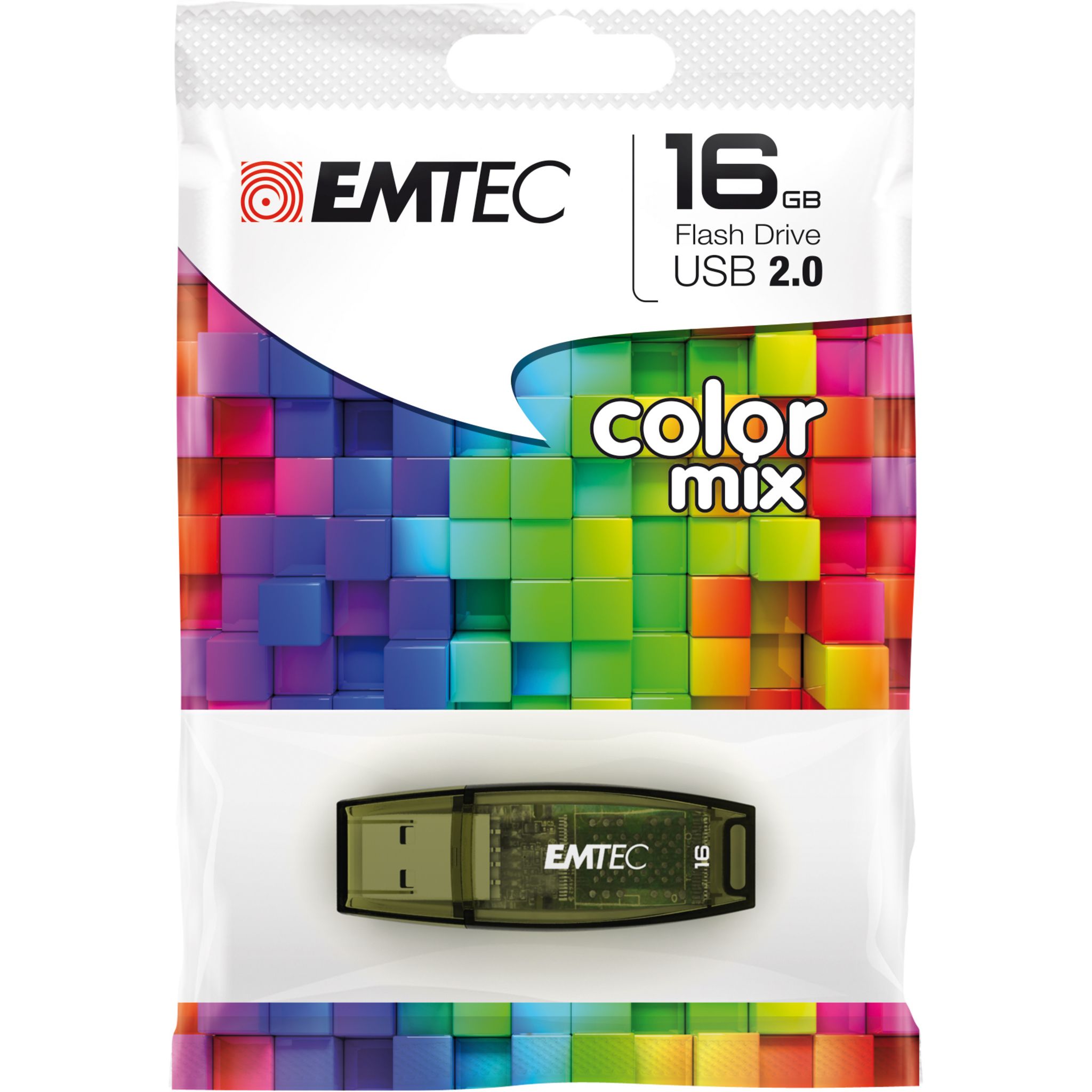 Voir la diapositive 2 : EMTEC Cle usb 16 Go C410 USB 2.0