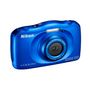 Voir la diapositive 4 : NIKON Appareil Photo Compact - Enfant - Etanche - Anti Choc  COOLPIX W100 - Bleu + Objectif 4.1-12.3 mm + Sac à dos