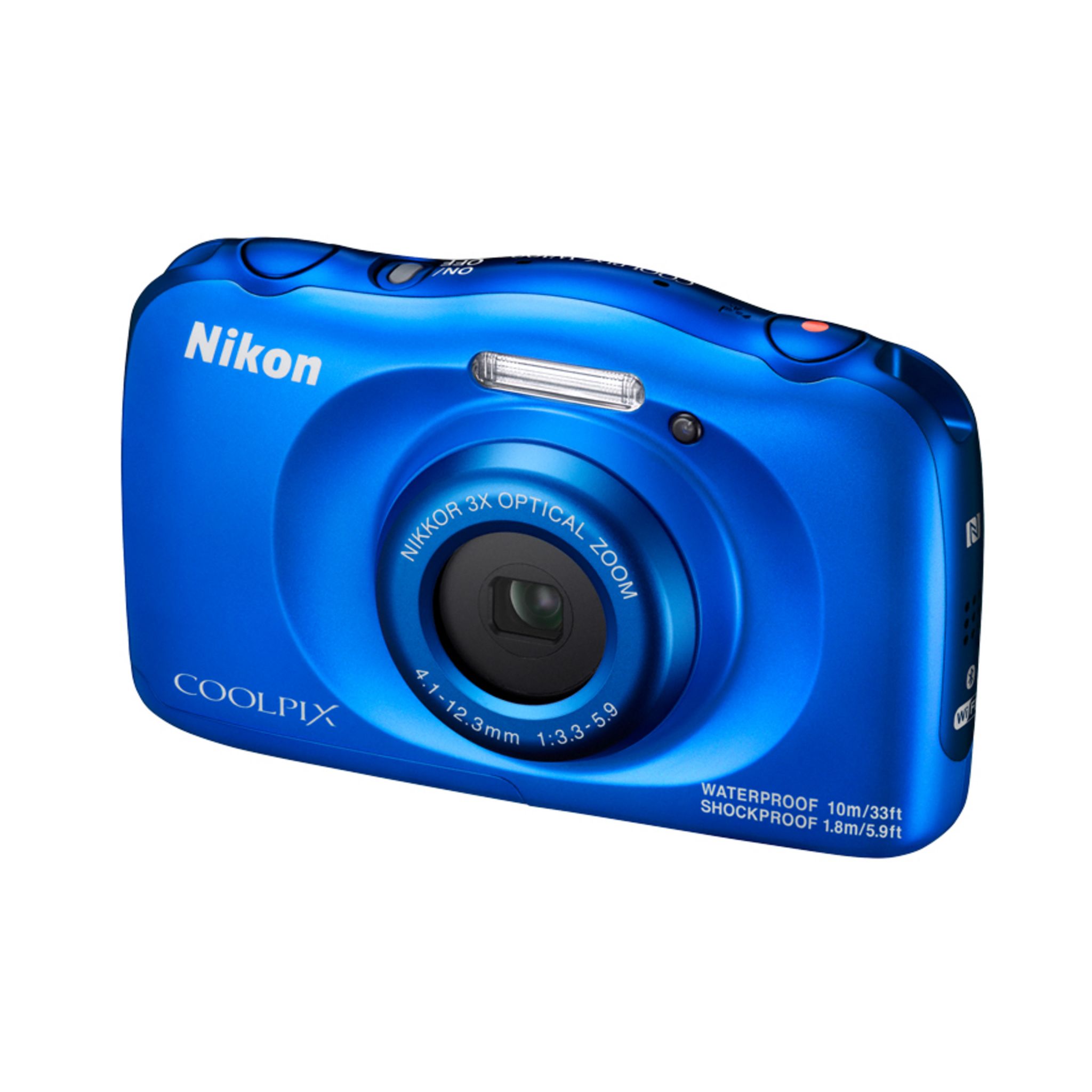 Voir la diapositive 6 : NIKON Appareil Photo Compact - Enfant - Etanche - Anti Choc  COOLPIX W100 - Bleu + Objectif 4.1-12.3 mm + Sac à dos