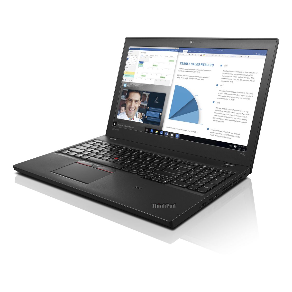 LENOVO Ordinateur portable ThinkPad T560 - Noir