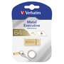 VERBATIM Clé USB Métal Executive - USB 3.0/2.0 - 64 Go - Or