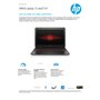 HP Ordinateur portable OMEN Laptop 15-ax221nf