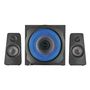 Voir la diapositive 1 : TRUST Enceintes ordinateur GXT 628 Illuminated 2.1 Speaker Set