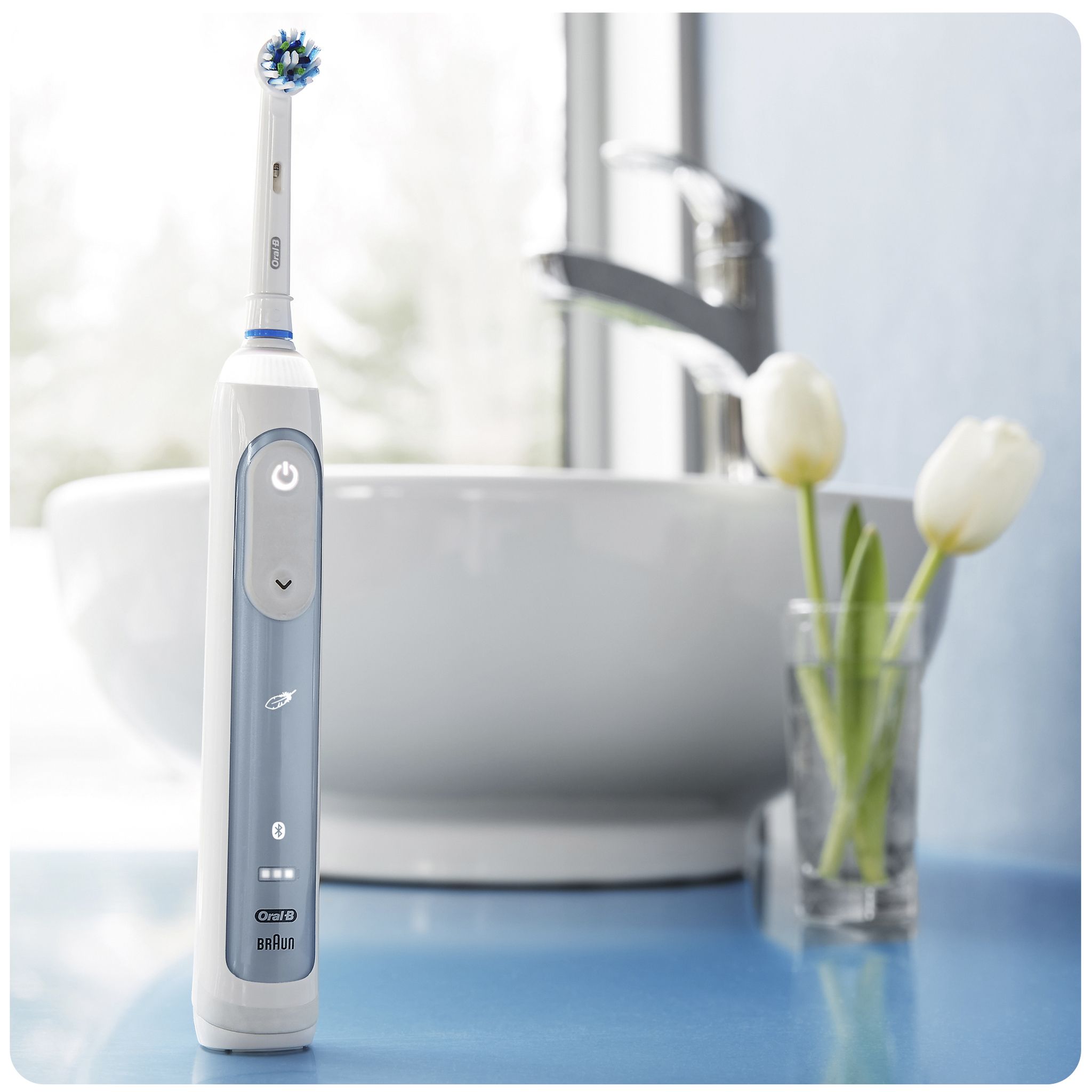 Voir la diapositive 7 : Brosse à dents Bluetooth Oral-B SMART 6100s Sensitive