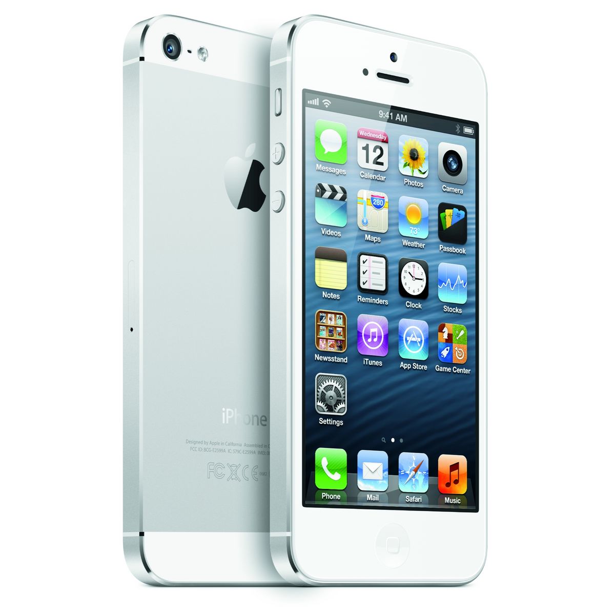 APPLE iPhone 5 - Blanc- Reconditionné Lagoona - Grade A - 64 Go
