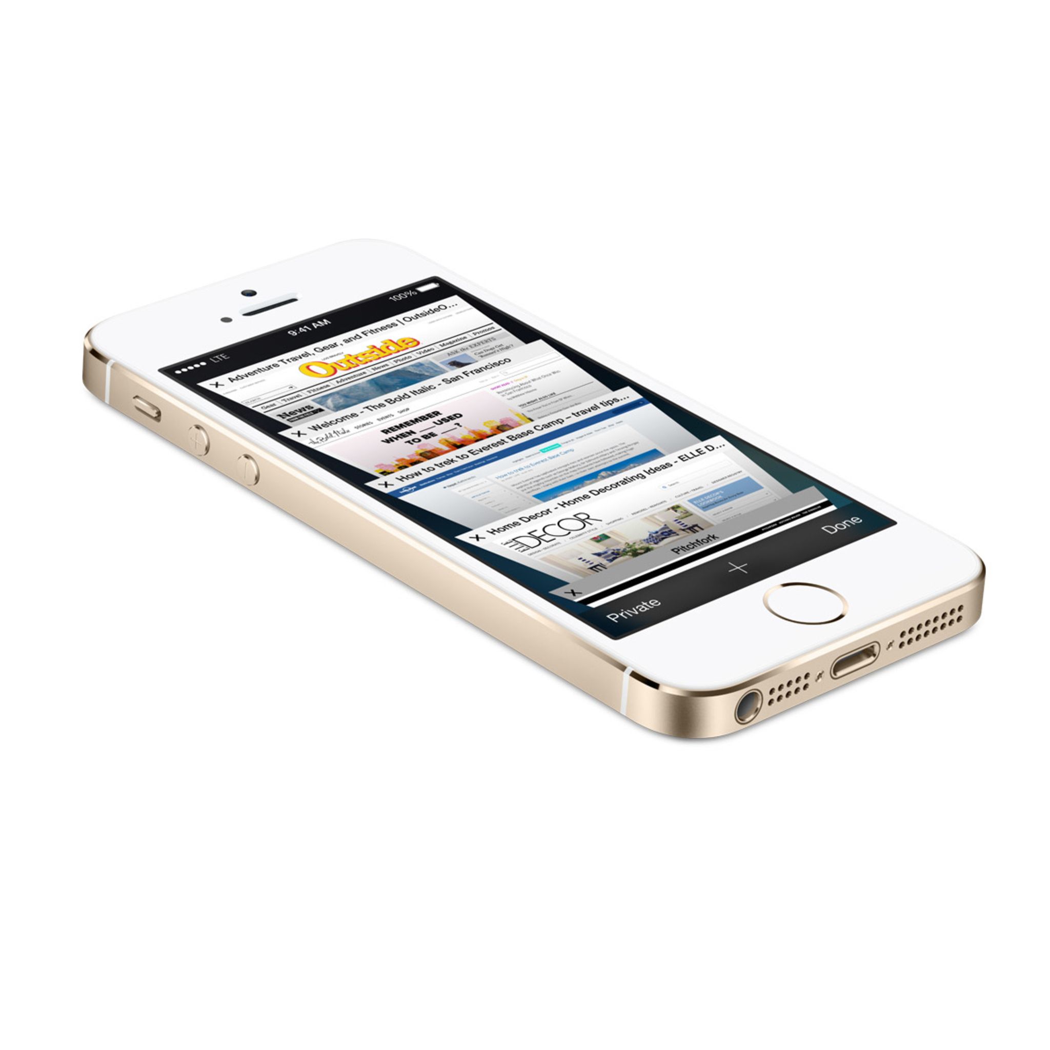 Voir la diapositive 2 : APPLE Iphone 5S Reconditionné Grade A - 16 Go - Or - LAGOONA