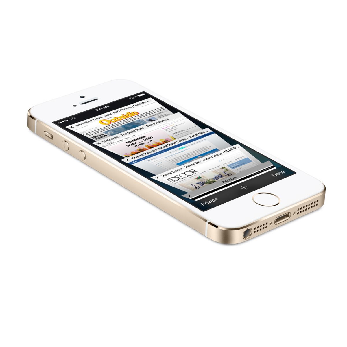 APPLE Iphone 5S Reconditionné Grade A - 32 Go - Or - LAGOONA