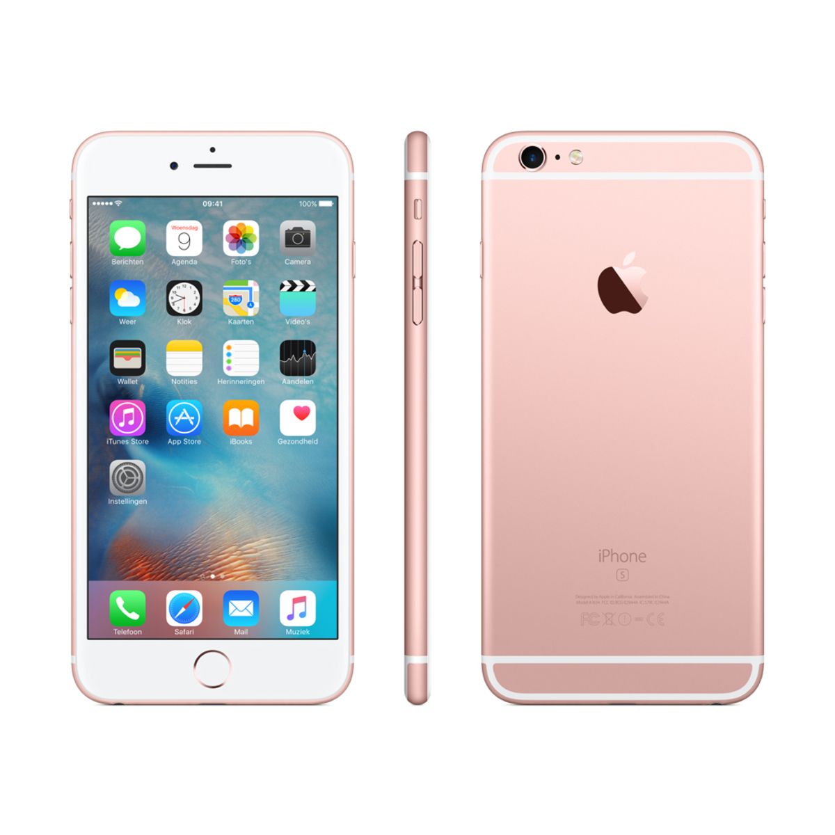 APPLE iPhone 6s Plus -  128 Go - Ecran 5.5 pouces -  Or Rose